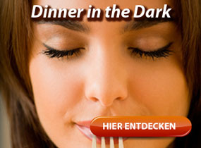 Im Dunkeln ist zu gut munkeln. Hier gibt es Infos und Angebote zum Erlebnisdinner Dinner in the Dark.