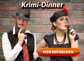 Krimidinner, Dinnerkimi und weitere Erlebnisdinner mit Kriminalfall